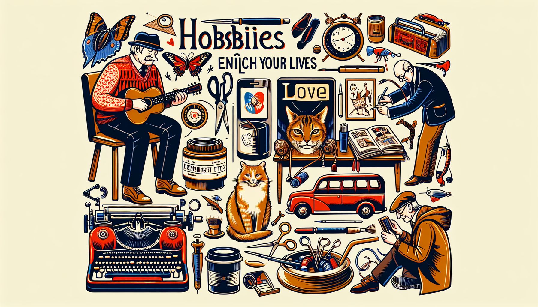Hobbyer beriger vores liv
